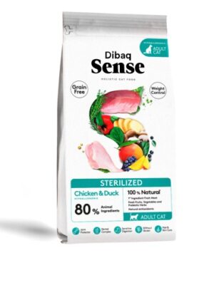Dibaq Sense Gato Esterilizado Pato Y Pollo