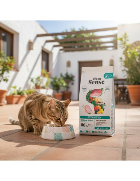 Dibaq Sense Gato Esterilizado Pato Y Pollo - Imagen 2