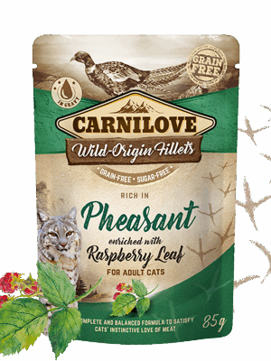 Carnilove Filetes en Salsa Pollo Y Faisan