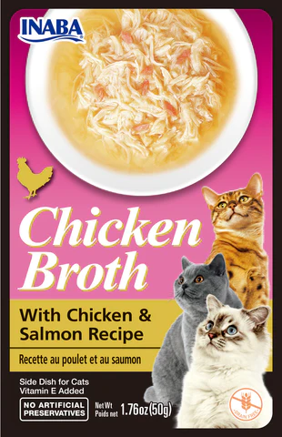 Chicken Broth Receta de Pollo Y Salmón