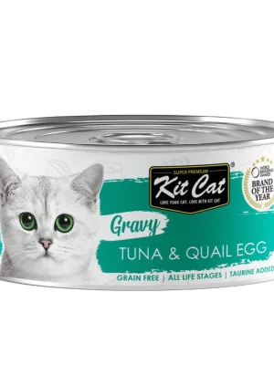 Kit Cat Atún Con Huevo de Codorniz Gravy