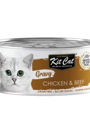 Kit Cat Pollo Con Ternera Gravy