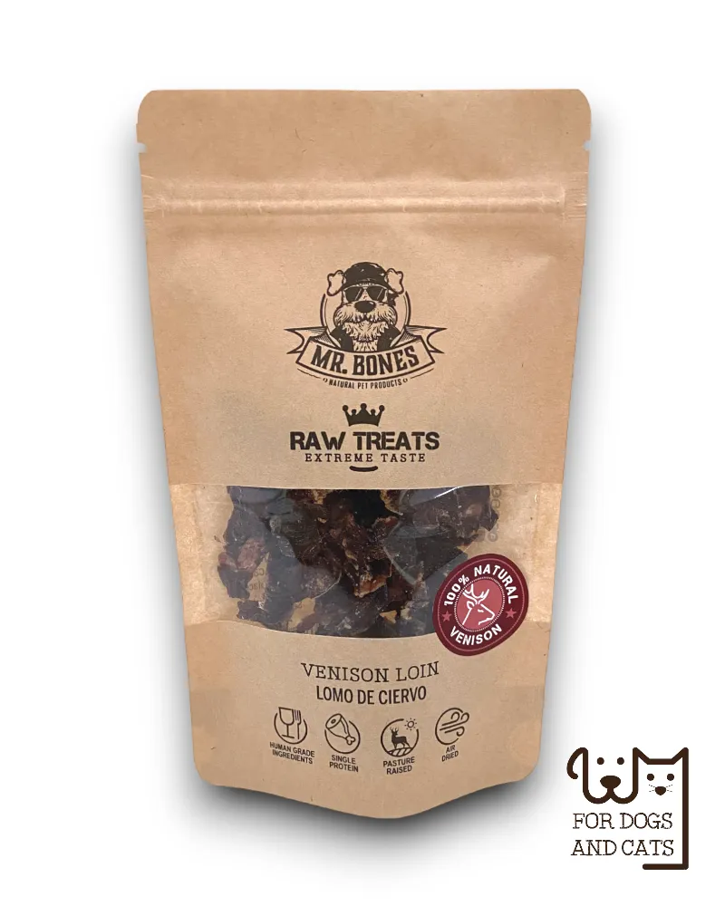 Mr.Bones Raw Lomo De Ciervo
