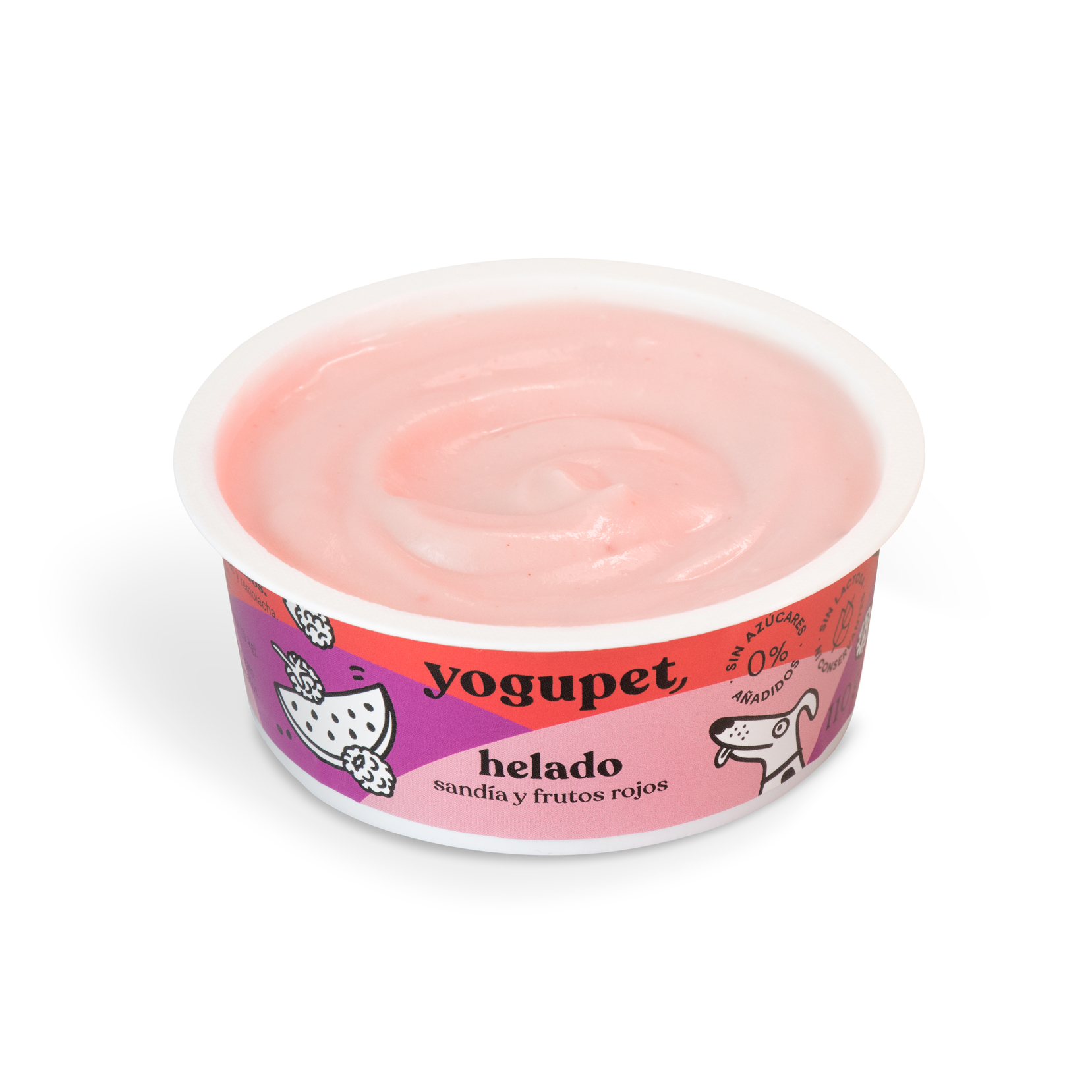 Yogupet - Helado Sandía Y Frutos Rojos - Imagen 2