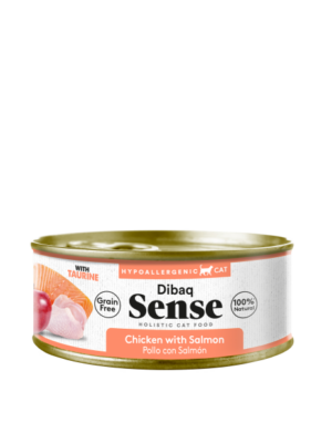 Dibaq Sense Lata Pollo Con Salmon
