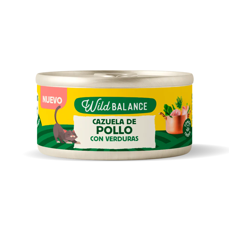 Wild Balance Cazuela De Pollo Gatos