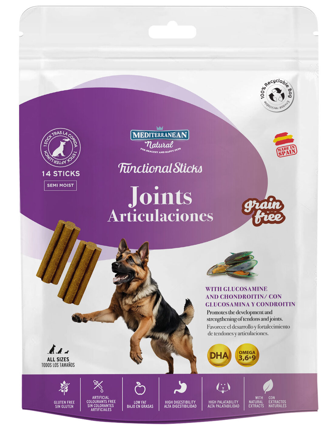 Snack Funcional Stick Articulaciones
