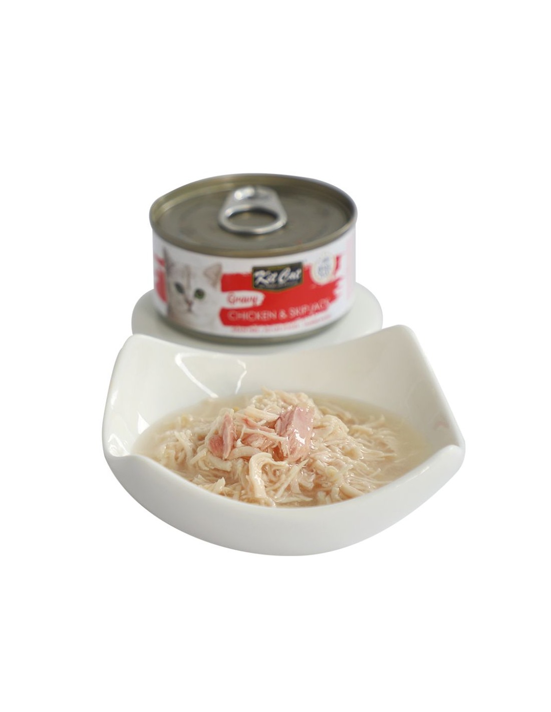 Kit Cat Pollo con Atun Bonito SkipJack Gravy - Imagen 2