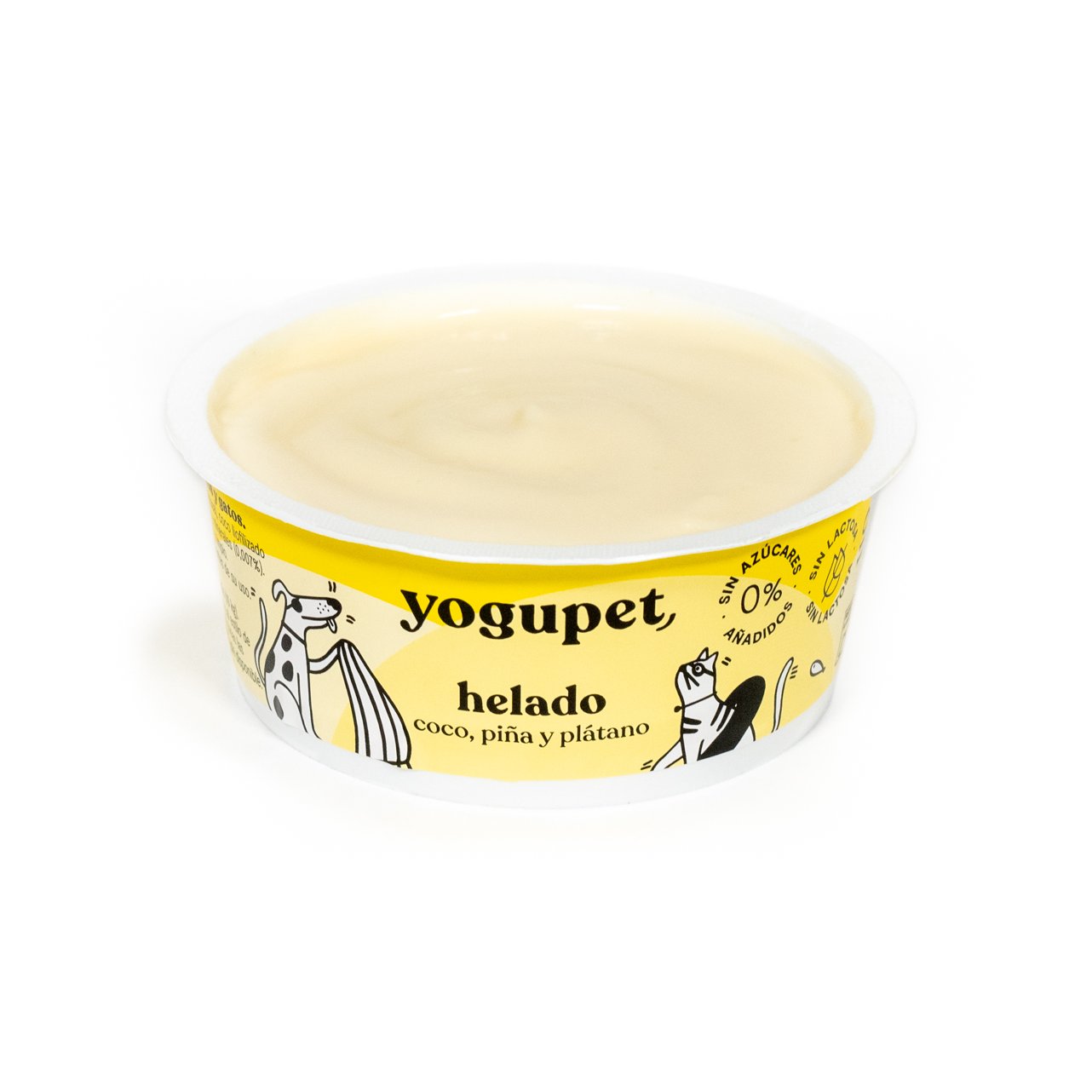Yogupet - Helado Coco, Piña y Platano - Imagen 2