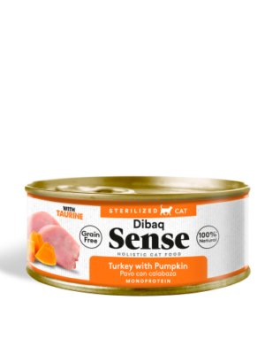 Dibaq Sense Lata Pavo con Calabaza