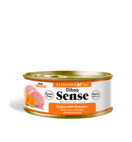 Dibaq Sense Lata Pavo con Calabaza