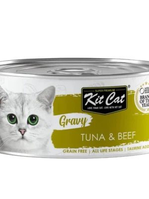Kit Cat Atun y Ternera Gravy
