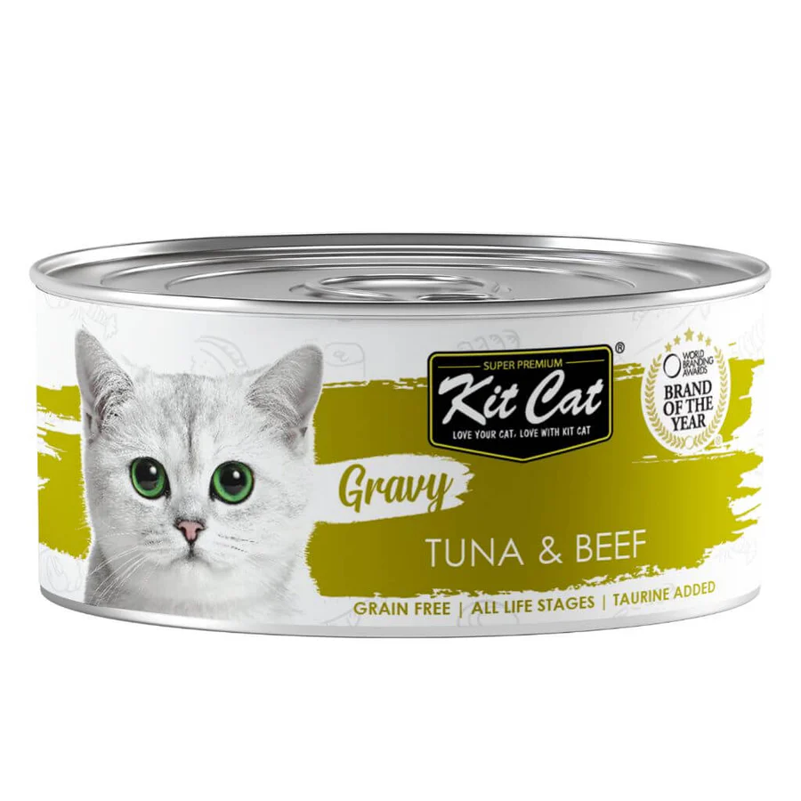 Kit Cat Atun y Ternera Gravy