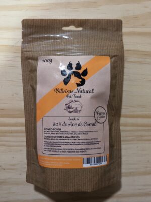 Vibrisas Natural Snack Aves De Corral