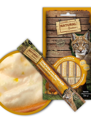 Natural Greatness Snack Liquido Pollo Con Calabaza