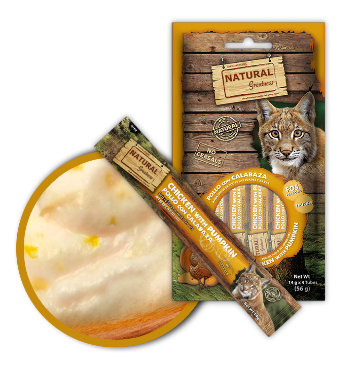 Natural Greatness Snack Liquido Pollo Con Calabaza