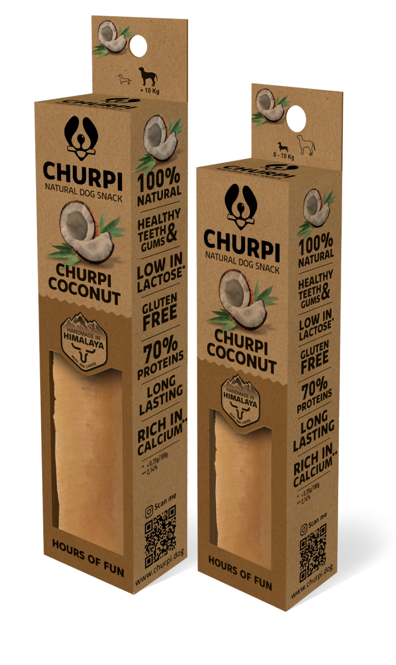Churpi Barritas Del Himalaya Original Con Coco