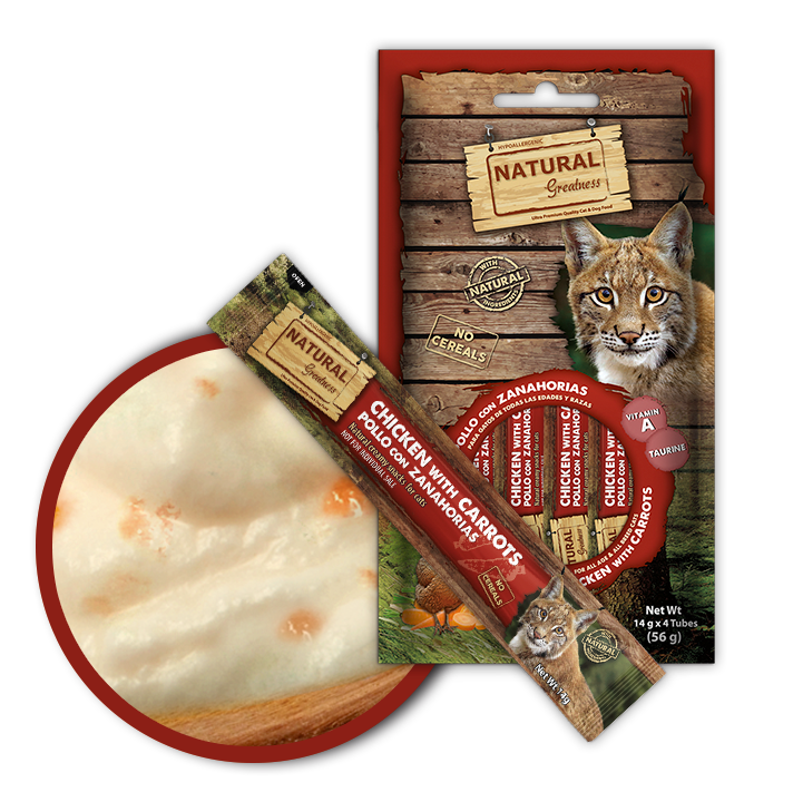 Natural Greatness Snack Liquido Pollo Con Zanahorias