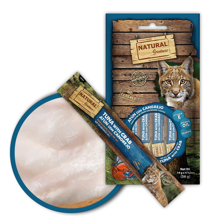 Natural Greatness Snack Liquido Atún Con Cangrejo
