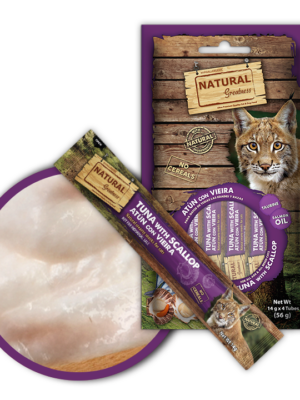 Natural Greatness Snack Liquido Atún Con Vieira