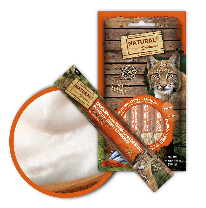 Natural Greatness Snack Liquido Pollo Con Atún Y Langostas