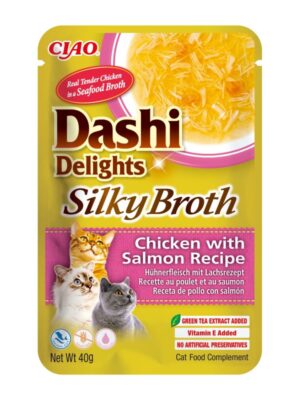 Dashi Silky Broth Pollo Con Salmón