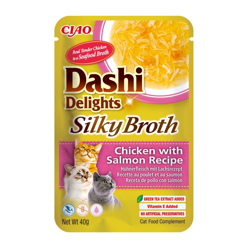 Dashi Silky Broth Pollo Con Salmón