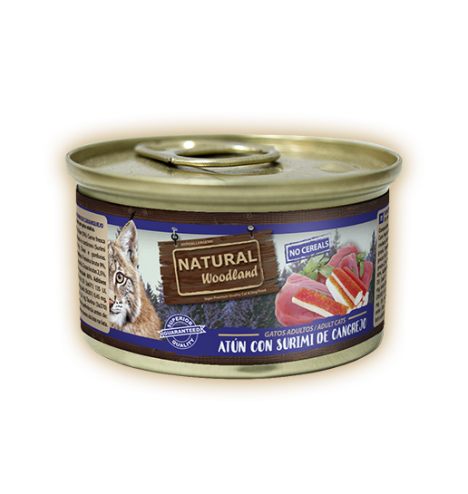 Natural Woodland Atún Con Surimi De Cangrejo