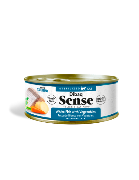 Dibaq Sense Lata Pescado Blanco Con Vegetales