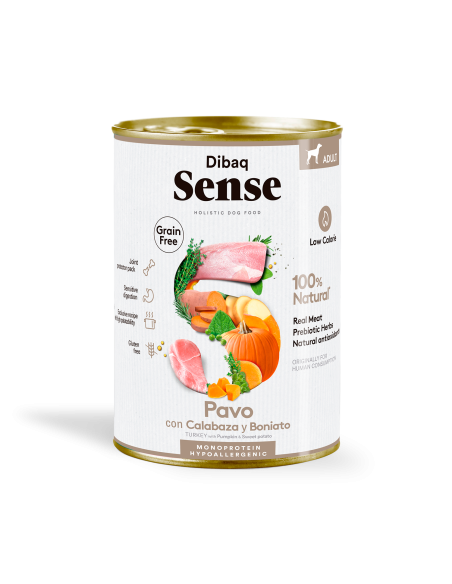 Dibaq Sense Lata Pavo Con Calabaza