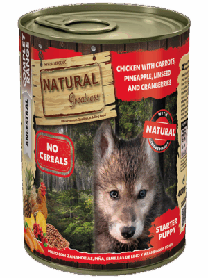 Natural Greatness Puppy Pollo con Zanahorias