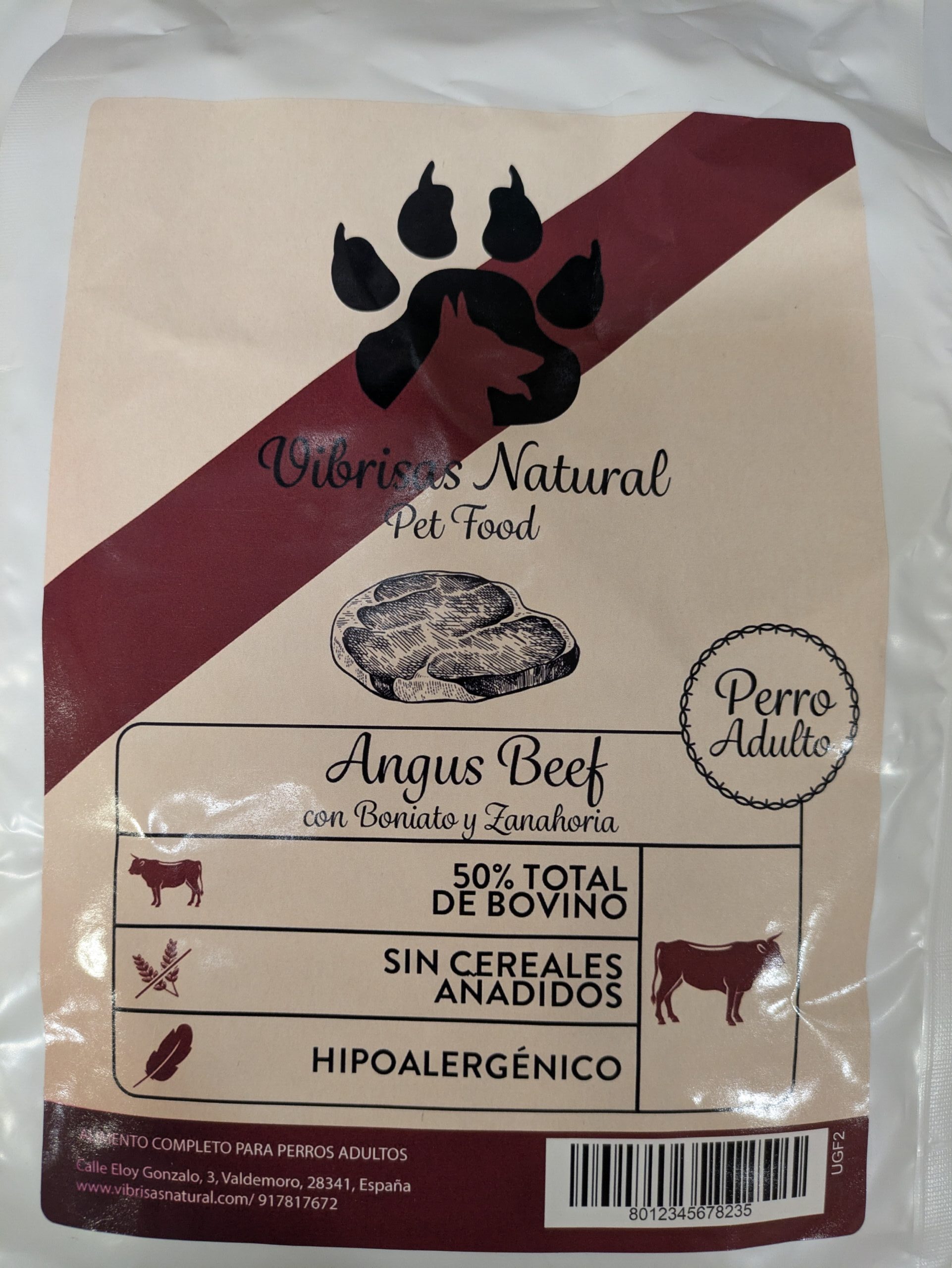 Vibrisas Natural Ternera Angus