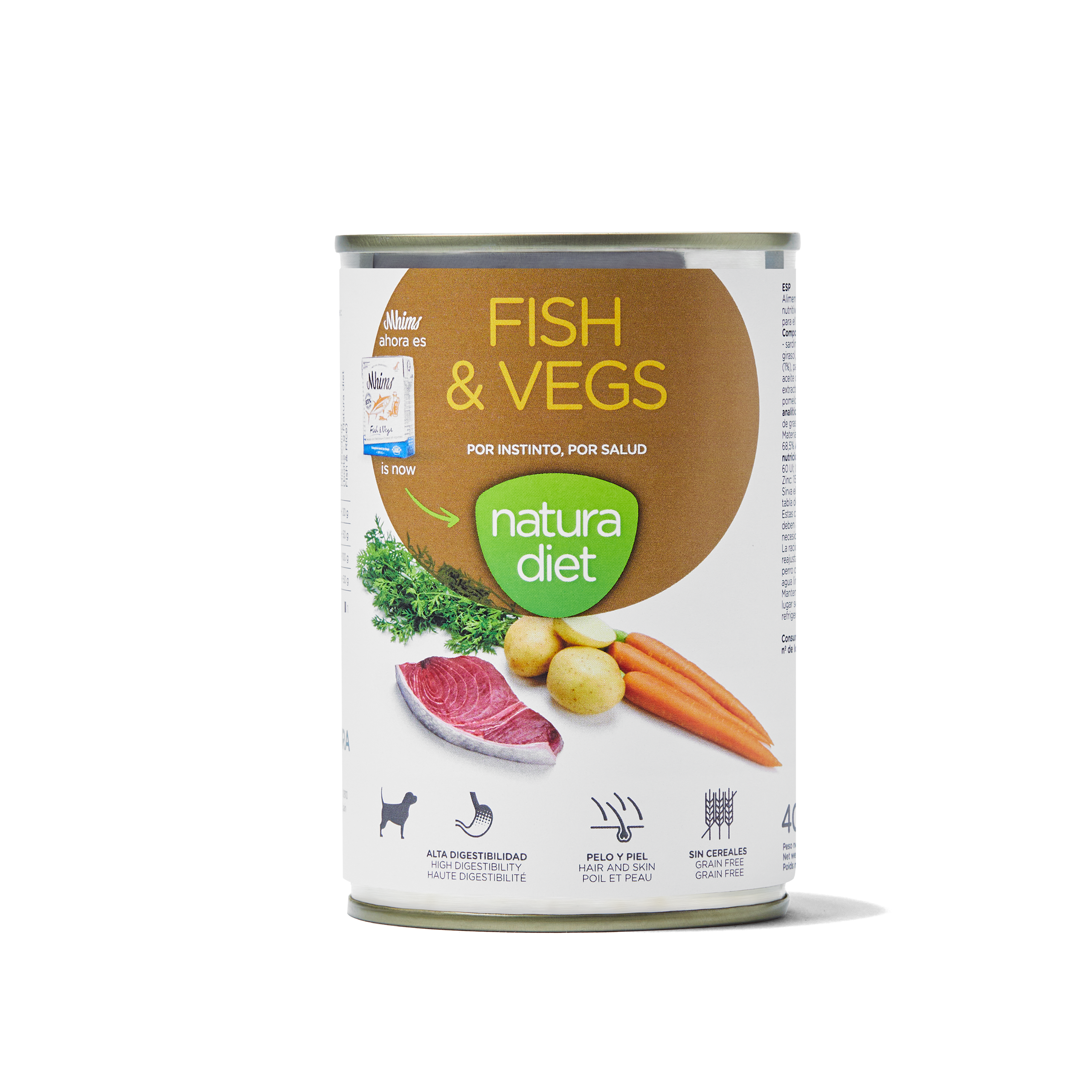 Natura Diet Pescado Con Vegetales