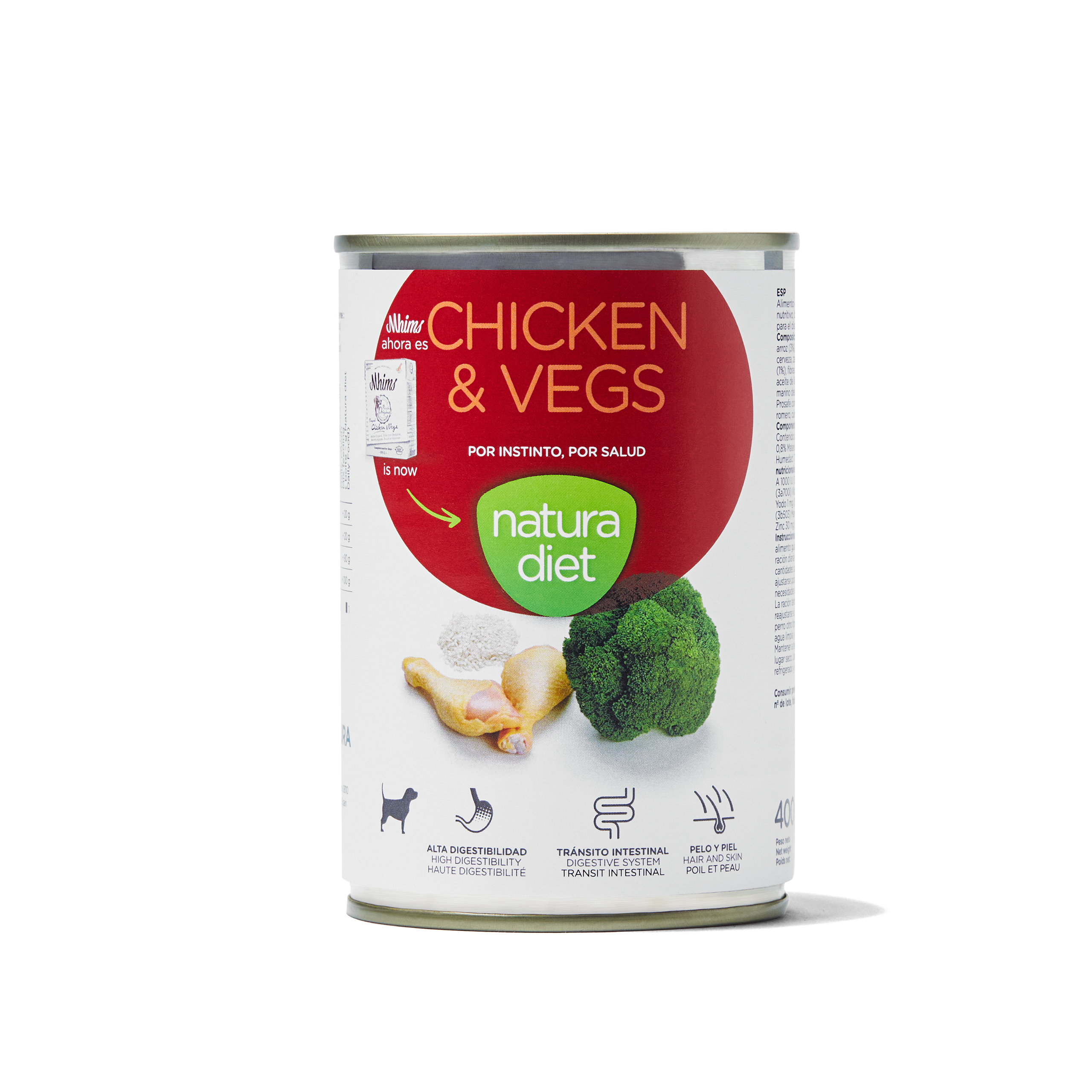 Natura Diet Pollo Con Vegetales