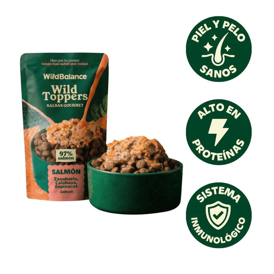 Wild Balance Topper Salmón