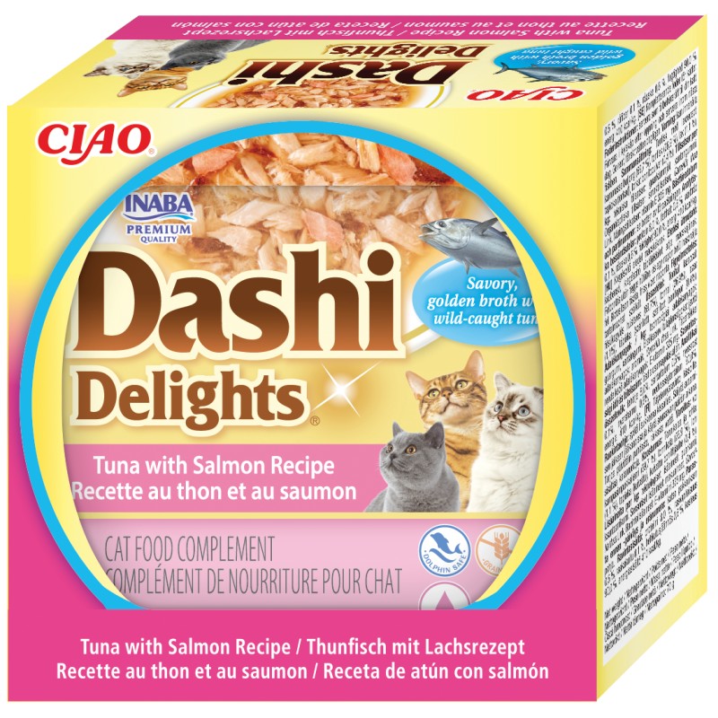 Dashi Delight Receta Atún Con Salmón