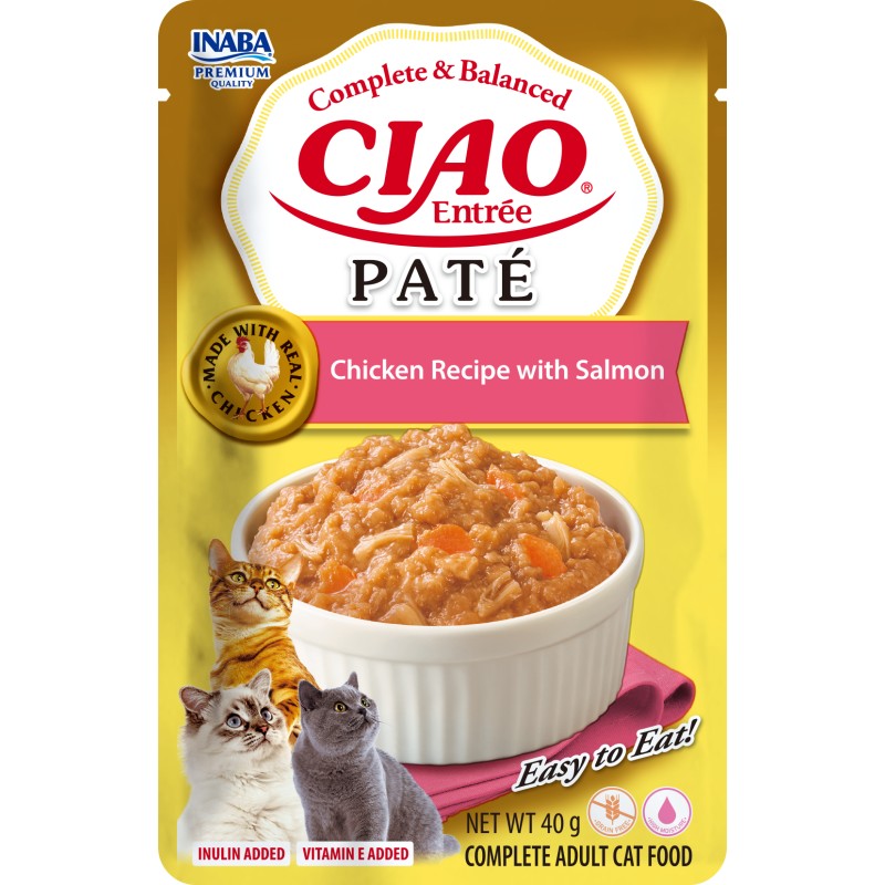 Inaba Entree Paté Pollo Con Salmón