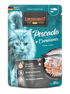 Leonardo Pouch Pescado Y Camarones