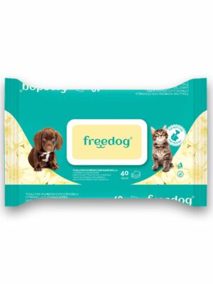 Freedog Toallitas Manzanilla