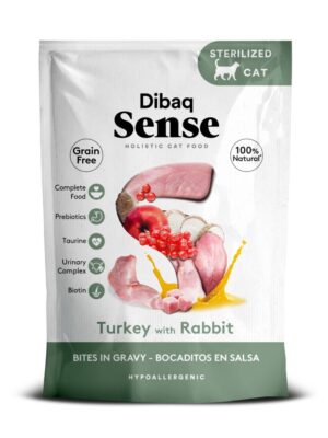 Dibaq Sense Bocaditos Pavo Con Conejo